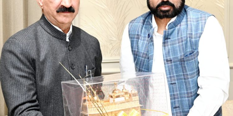 Water Cess not to affect Punjab & Haryana: HP CM