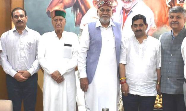 Chander Kumar calls on Union Agriculture Minister