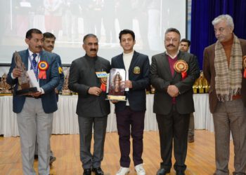 CM announces Tourism courses and digital library in Sanjauli College Announces five crore for building infrastructure